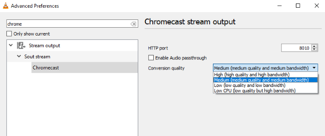 Ako streamovať videá z ponuky VLC na zariadenie Chromecast muo Entertaiment vlc3 chromecast konverzie 1