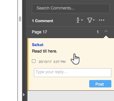 Komentáre v aplikácii Adobe Acrobat