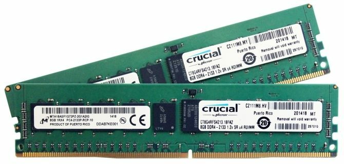 8 GB ddr4 2133 RAM rozhodujúce