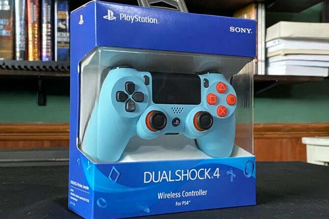 Ovládač Mega Modz v krabici DualShock 4