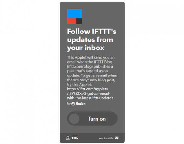 Príručka Ultimate IFTTT: Používajte najvýkonnejší nástroj na webe ako aktualizácie Pro 12IFTTTToInbox