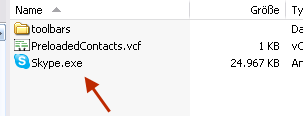 skype.exe - prenosná verzia skype