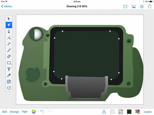 Bezplatná aplikácia iPad Vector Drawing App Inkpad vás môže zmeniť na dizajnéra