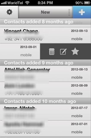 Kontakty ReachFast: Pracujte s vašimi kontaktmi pre iPhone rýchlejšou cenzúrou