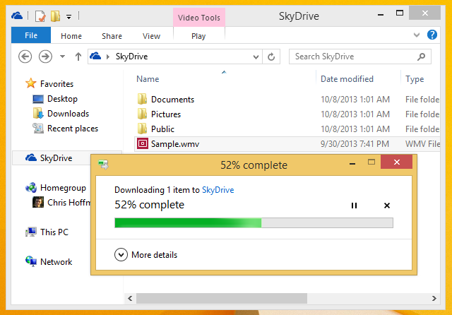 SkyDrive-smart-files-sťahovanie