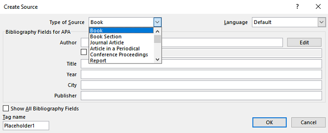 Ako generovať bibliografie v programe Microsoft Word jedným kliknutím Microsoft Word vytvoriť zdroj 670x272