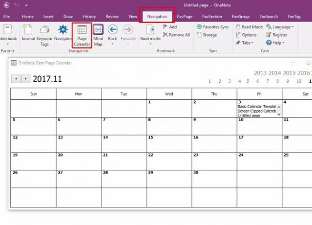 vytvoriť onenote šablónu kalendára