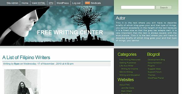 science fiction wordpress