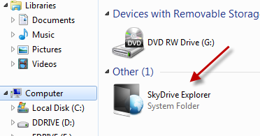 Ľahko spravujte súbory na vašom Windows Skydrive s mycomputer Skydrive Explorer