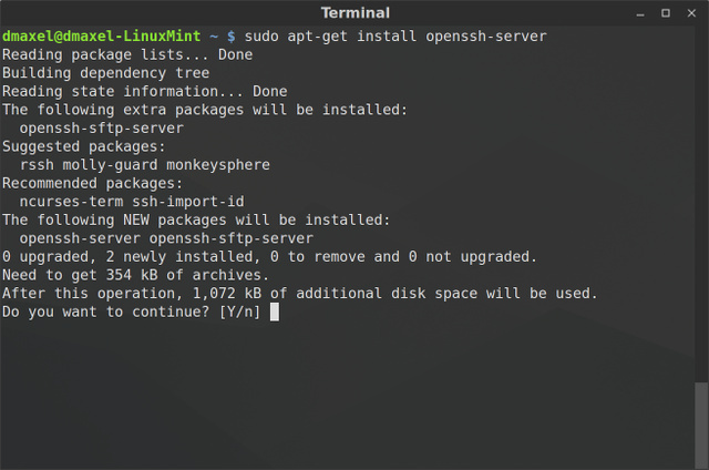 ssh_server_install
