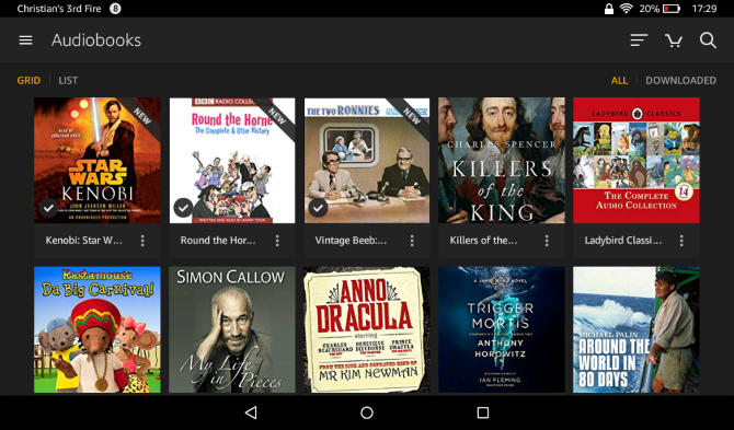 Vaša neoficiálna príručka pre tablety Amazon Fire Tablet s muo android amazonfireguide audioknihy