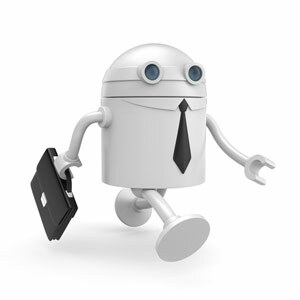 Andmade Share zlepšuje spôsob zdieľania a dáva vám viac možností zdieľania [Android 2.1+] Shutterstock Robot Businessman