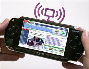 psp wifi skener