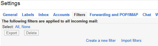 tipy na alias gmail