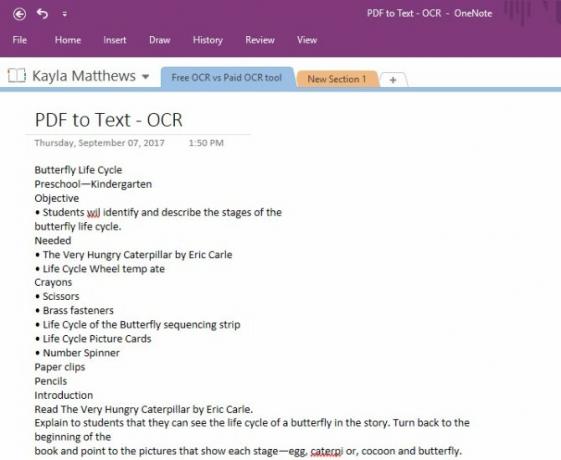 Onenote optické rozpoznávanie znakov